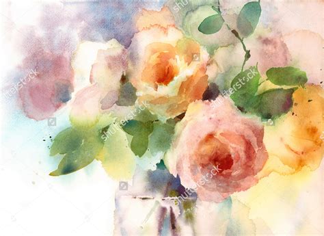 freepik watercolor|flower watercolor painting background.